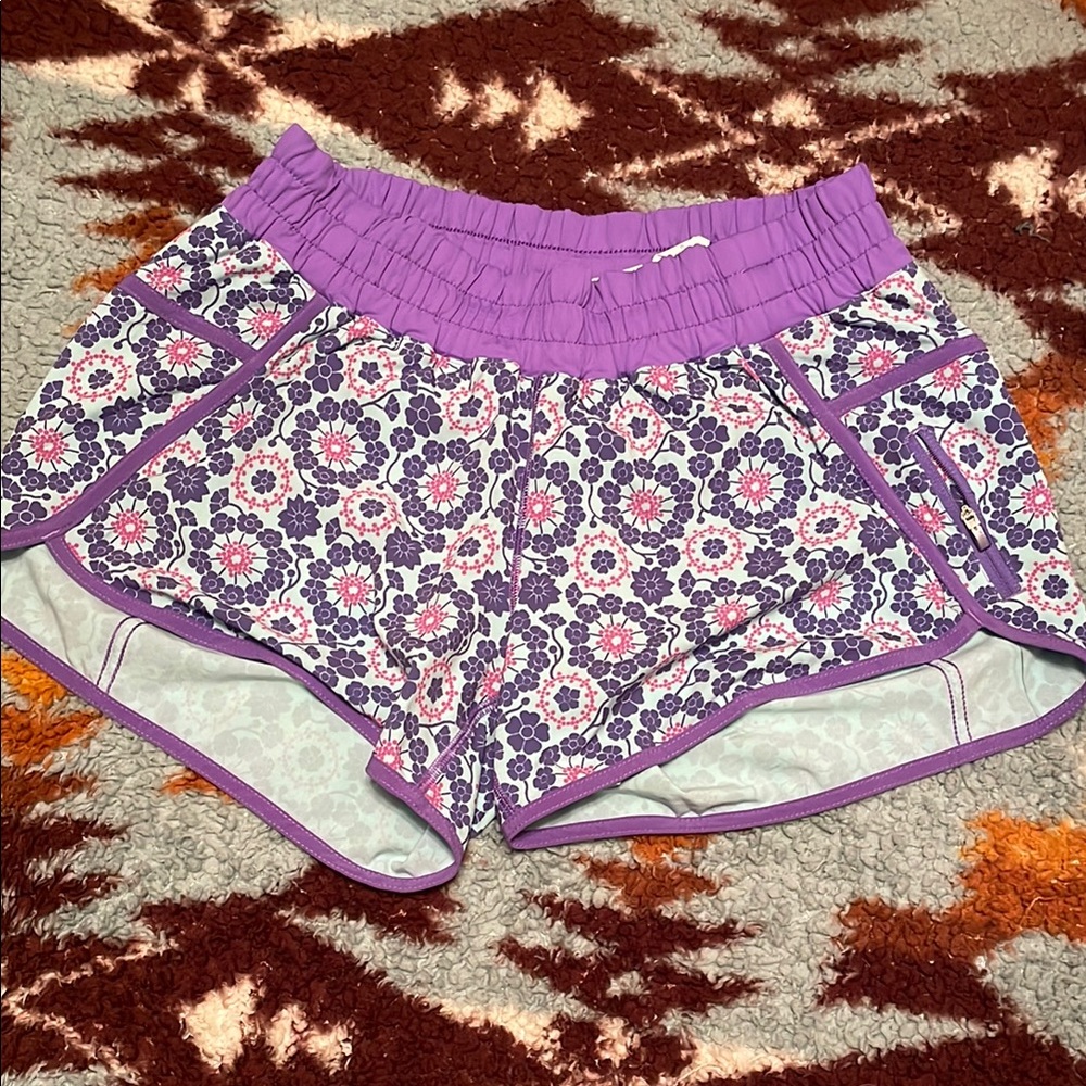 Floral Purple Women's Shorts